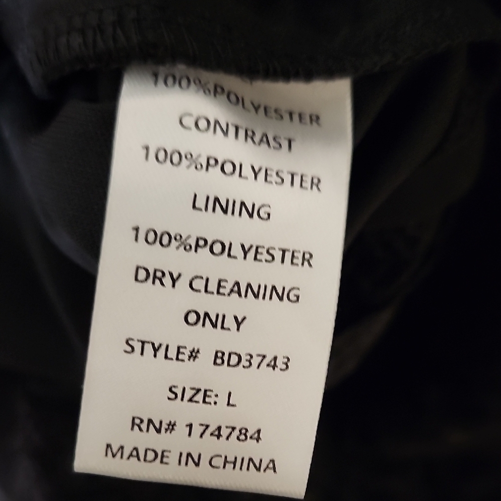 Elegant Black Mini Dress - Picture 11 of 16